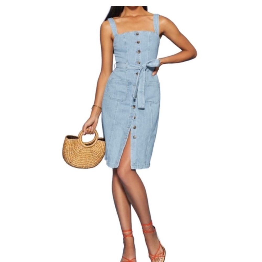 Farrah Denim Dress